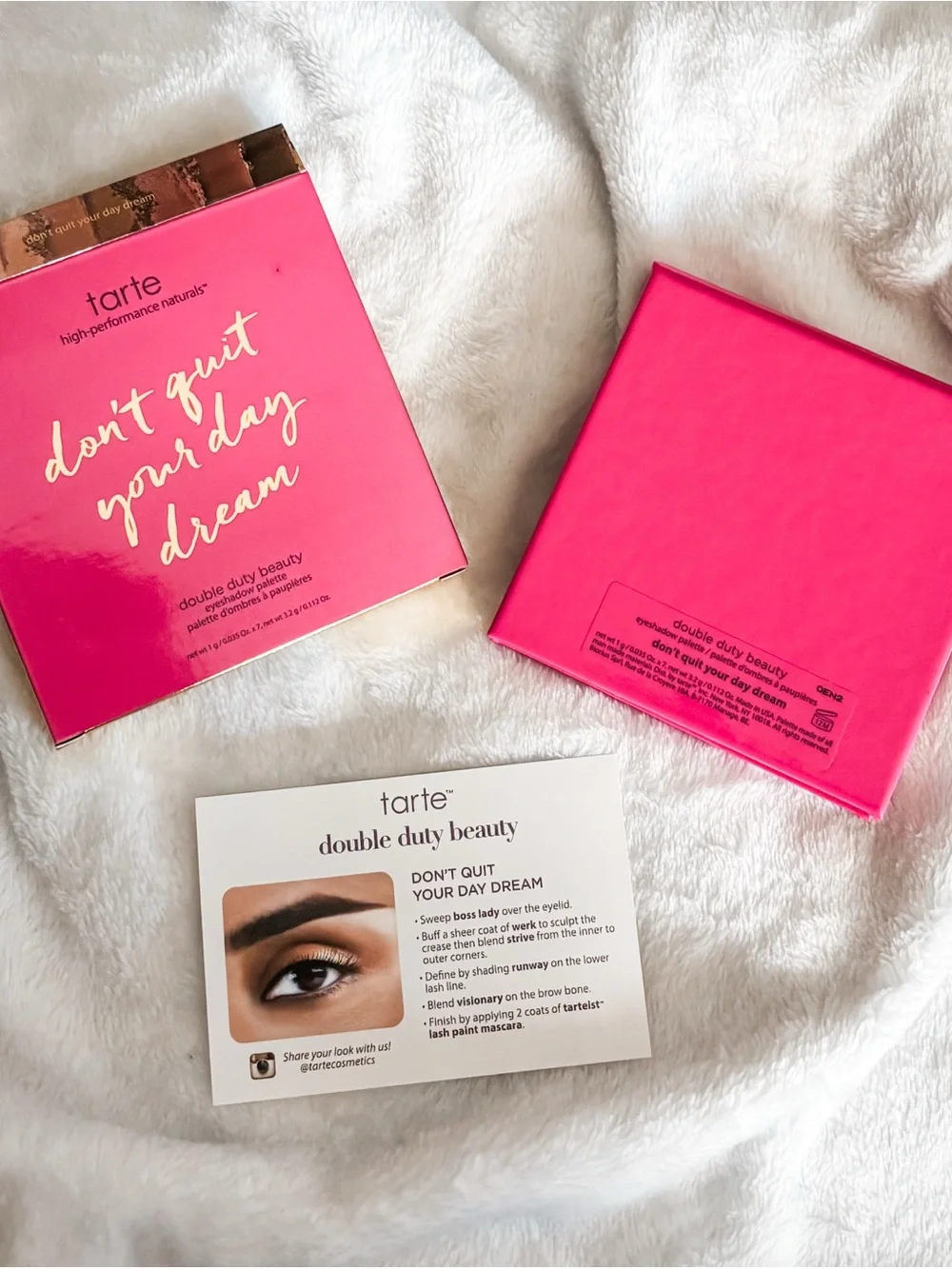 NIB! Tarte Don’t Quit Your Daydream Eyeshadow Palette